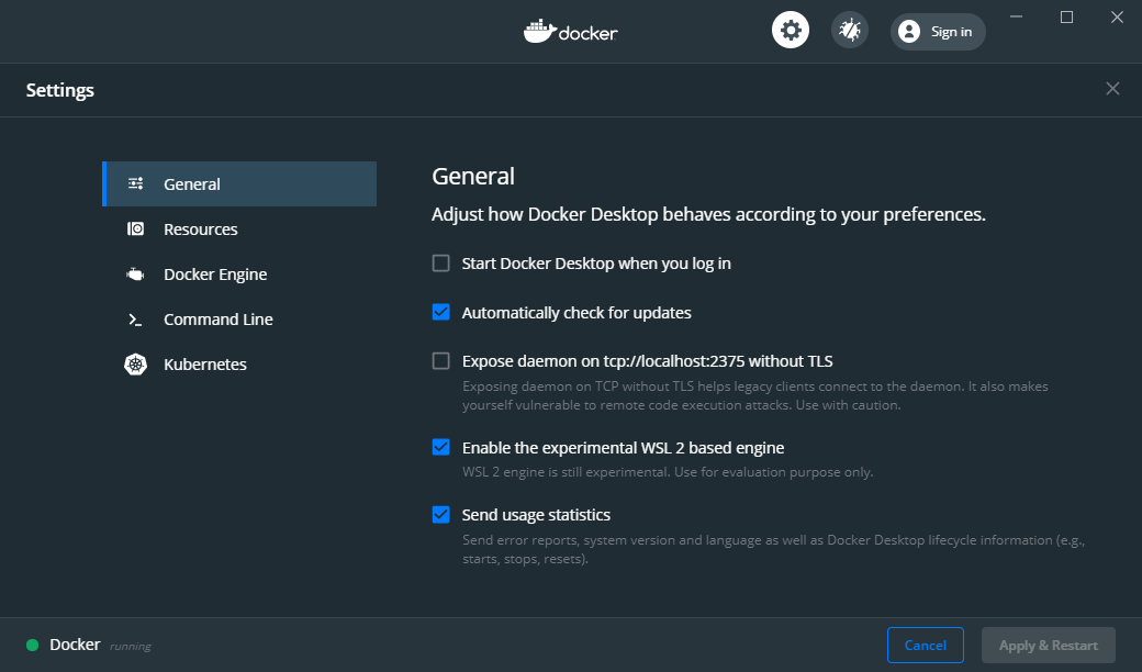 Blog Wsldocker Kubernetes On The Windows Desktop Lightnetics 5432