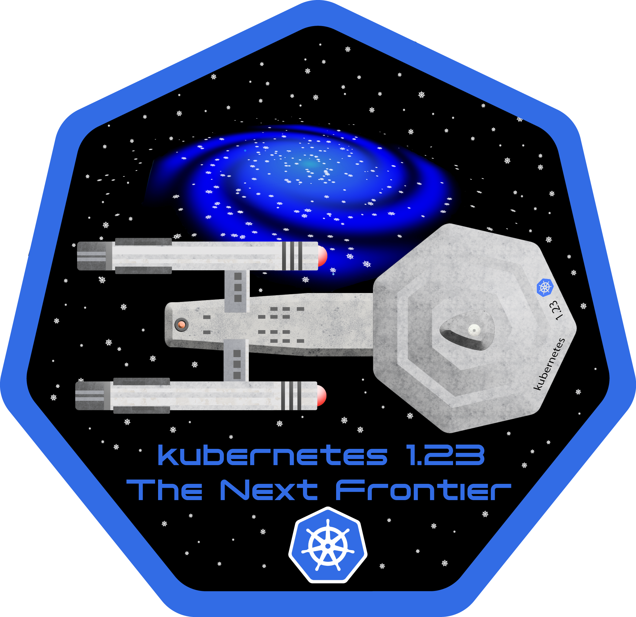 Kubernetes 1.23 Release Logo