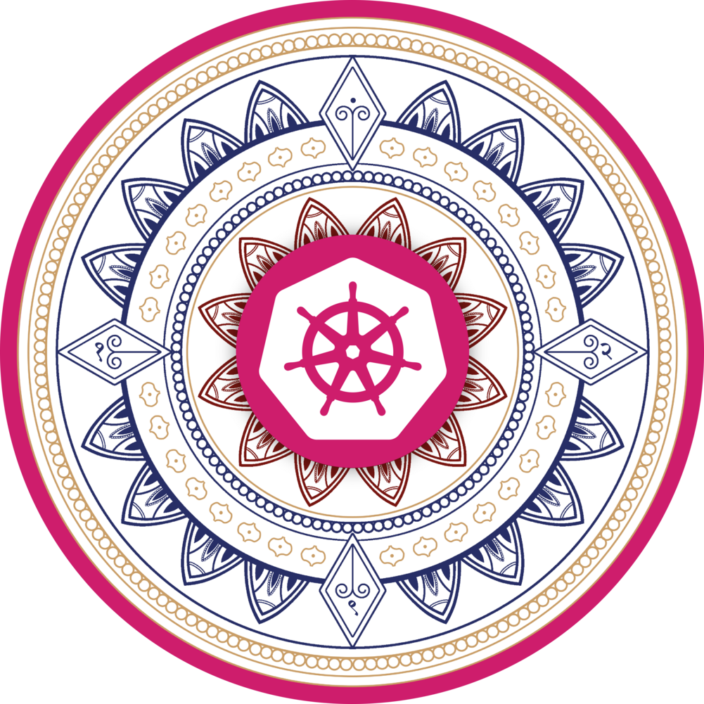 Kubernetes 1.29 Mandala logo